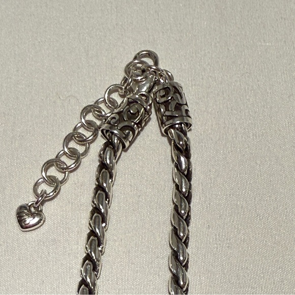 Brighton large Silver Swirl Pendant Necklace - Picture 5 of 10